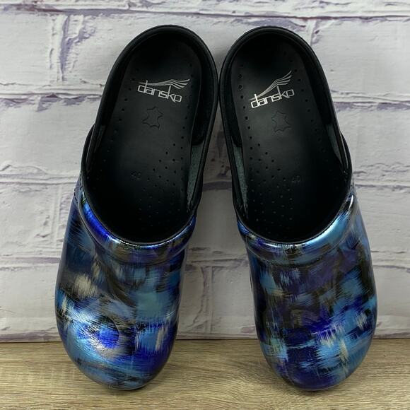 Dansko Professional Patent Leather Clogs Women's EU 40 US 9.5-10 Comfort Shoes - Picture 5 of 8